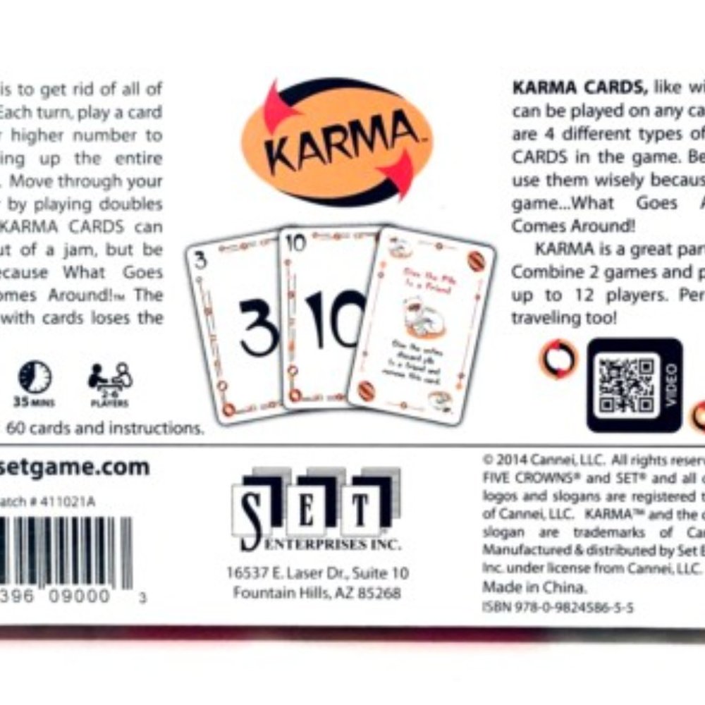 🥳3/20🥳 New - Karma Card Game! - Picture 2 of 3